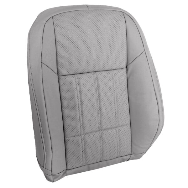 lexus-es350-perforado-piel-sintética-2016-2018-estrato-gris-pasajero-anterior-top-oem-reemplazo-asiento-cubierta-2 Lexus ES350 2016-2018 | Funda de asiento de recambio OEM