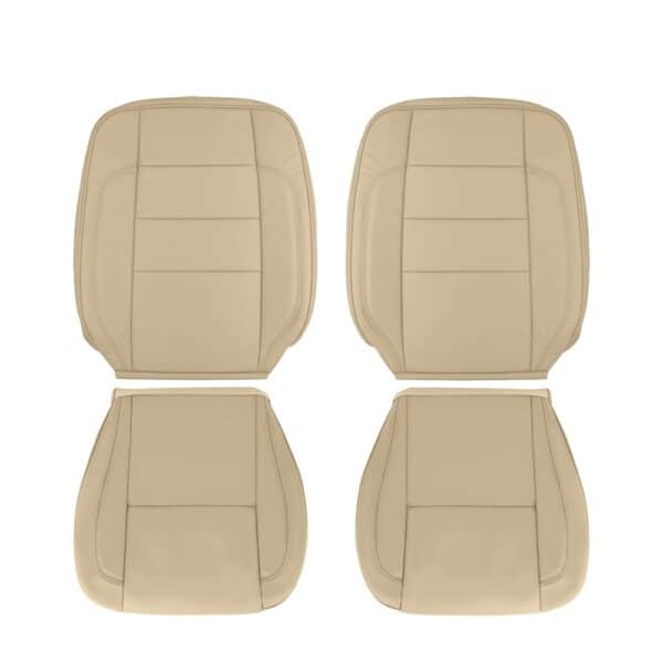 lexus-gs300-gs400-gs430-leather-1998-2005-2-tone-ceramic-and-black-front-driver-and-passenger-top-and-bottom-oem-replacement-seat-cover Lexus GS300 1998-2005 | OEM-Reemplazo Funda de asiento
