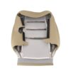 lexus-gs300-gs400-gs430-leather-1998-2005-2-tone-ceramic-and-black-front-driver-or-passenger-top-inside-out-view-oem-replacement-seat-cover Lexus GS300 1998-2005 | OEM-Reemplazo Funda de asiento
