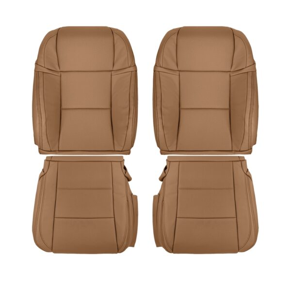 lexus-gs350-f-sport-perforated-leather-2012-2015-flaxen-front-driver-and-passenger-top-and-bottom-oem-replacement-seat-cover Lexus GS350 2012-2015 | OEM-Reemplazo Funda de asiento