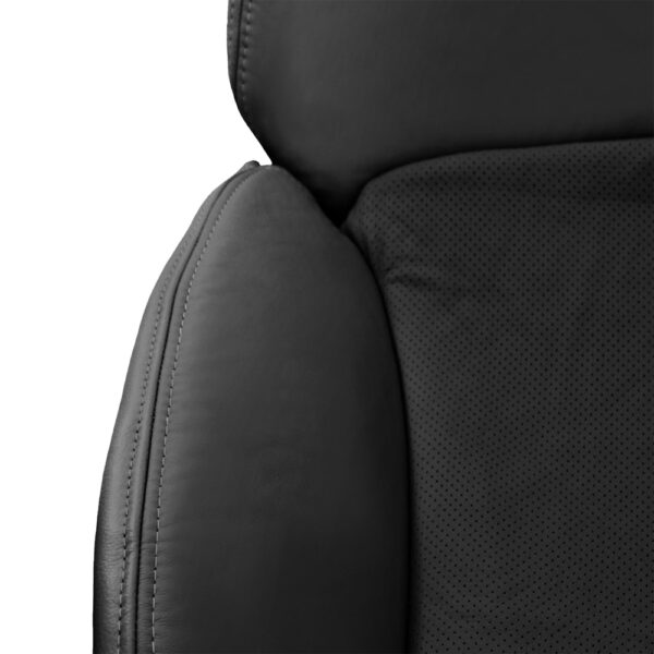lexus-gs350-perforated-leather-2006-2011-negro-conductor-o-pasajero-top-oem-reemplazo-asiento-tapa-cerrada-vista Lexus GS350 2006-2011 | Funda de asiento de recambio OEM
