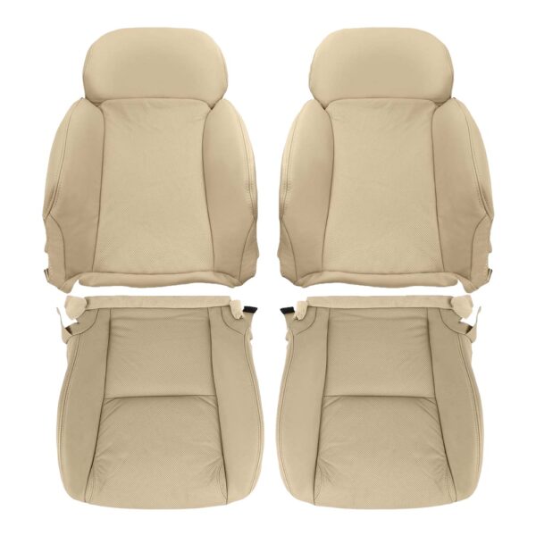 lexus-gs350-perforated-leather-2006-2011-parchment-driver-and-passenger-top-and-bottom-oem-replacement-seat-cover Lexus GS350 2006-2011 | Funda de asiento de recambio OEM