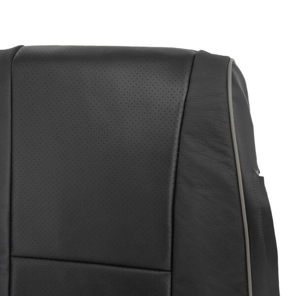 lexus-is300-cuir perforé-2002-2005-noir-avant-conducteur-ou-passager-top-close-view-oem-replacement-seat-cover Lexus IS300 2002-2005 - Housse de siège de remplacement OEM