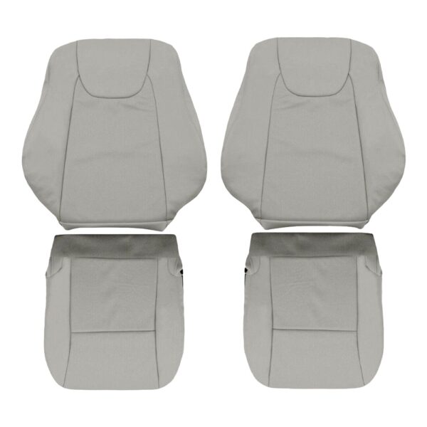 lexus-rx350-rx450-perforated-leather-2010-2015-light-gray-front-driver-and-passenger-top-and-bottom-oem-replacement-seat-cover Lexus RX350 2010-2015 | OEM-Reemplazo Funda de asiento