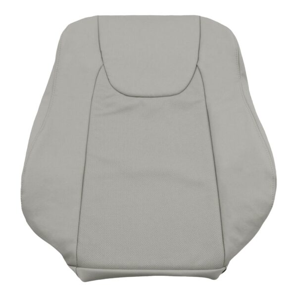 lexus-rx350-rx450-perforated-leather-2010-2015-light-gray-front-driver-top-oem-replacement-seat-cover-1 Lexus RX350 2010-2015 | OEM-Reemplazo Funda de asiento