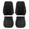 lincoln-mkz-perforated-leather-2017-2020-ebony-cubreasientos delanteros de repuesto originales para conductor y pasajero Lincoln MKZ 2017-2020 | Funda de asiento de repuesto OEM