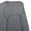 lincoln-mkz-perforated-leather-2017-2020-jade-gray-front-driver-or-passenger-top-close-view-oem-replacement-seat-cover Lincoln MKZ 2017-2020 | OEM-Replacement Seat Cover