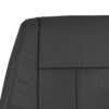 lincoln-zephyr-cuir-perforé-2006-2009-dark-charcoal-avant-conducteur-ou-passager-top-close-view-oem-replacement-seat-cover Lincoln Zephyr 2006-2009 - Housse de siège de remplacement OEM