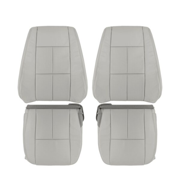 lincoln-zephyr-cuir-perforé-2006-2009-cuir-clair-avant-conducteur-et-passager-haut-et-bas-oem-remplacement-de-siège Lincoln Zephyr 2006-2009 - Housse de siège de remplacement OEM