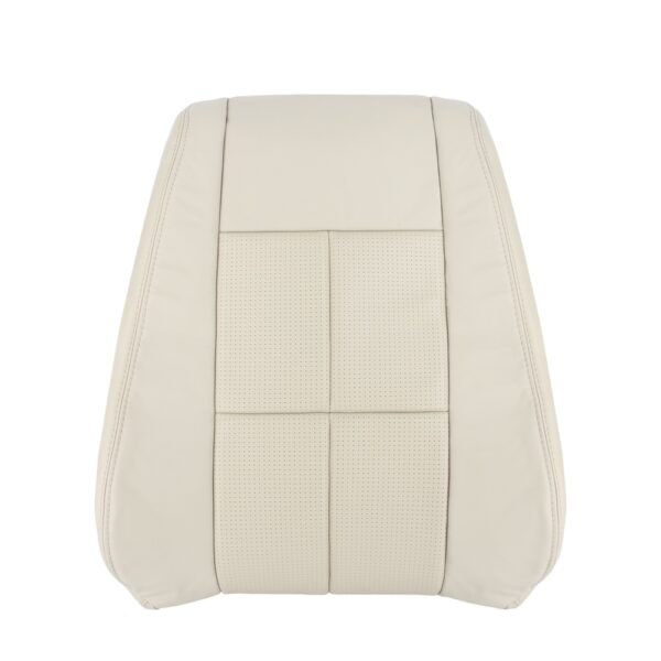 lincoln-zephyr-cuir-perforé-2006-2009-sand-front-driver-top-oem-replacement-seat-cover-2 Lincoln Zephyr 2006-2009 - Housse de siège de remplacement OEM