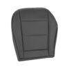 Mercedes-Benz Clase C, cuero perforado, 2005-2007, negro, asiento del pasajero, parte inferior, recambio OEM, funda de asiento 21 Mercedes-Benz Clase C 2005-2007 | Funda de asiento de recambio OEM