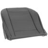 Mercedes-Benz Clase C, cuero perforado, 2005-2007, negro, asiento del pasajero, parte inferior, recambio OEM, funda de asiento 1 Mercedes-Benz Clase C 2005-2007 | Funda de asiento de recambio OEM