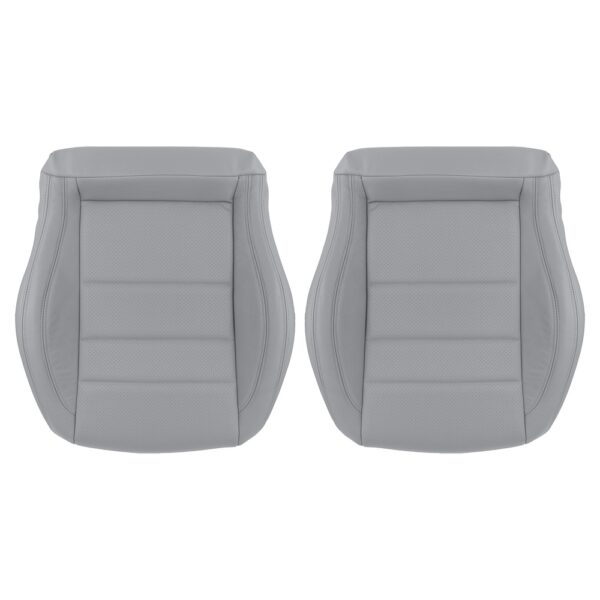 mercedes-benz-c350-coupe-cuero-sintético-perforado-2012-2015-gris-ceniza-cubre-asientos-delanteros-del-conductor-y-pasajero-abajo-oem-de-reemplazo Mercedes-Benz C350 Coupe 2012-2015 | Funda de asiento de recambio OEM