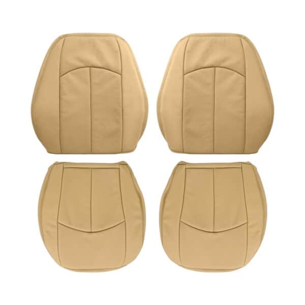 mercedes-benz-e-class-perforated-leather-2002-2009-tan-driver-and-passenger-top-and-bottom-oem-replacement-seat-cover2 Mercedes-Benz Classe E 2002-2009 - Housse de siège de remplacement OEM