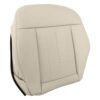 mercedes-benz-e550-e350-cuir-synthétique-perforé-2014-2016-silk-beige-avant-passager-fond-oem-remplacement-siège (2) Mercedes-Benz Classe E E350 2014-2016 - Housse de siège de remplacement OEM