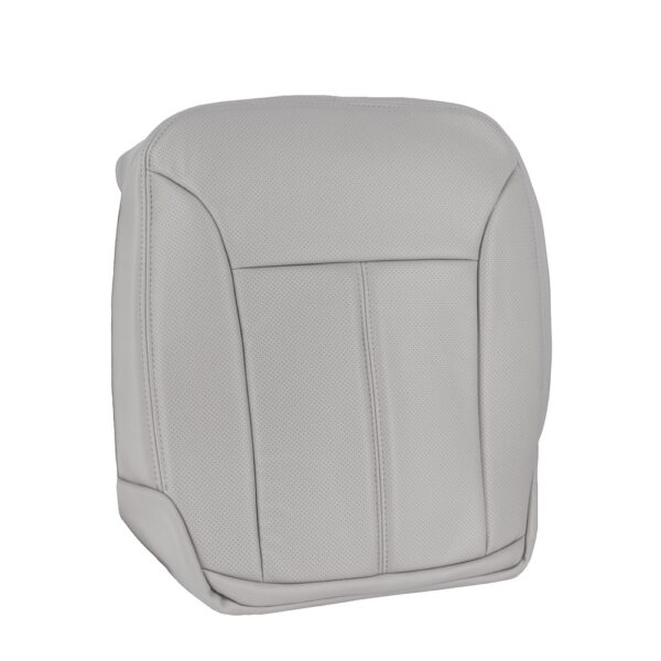 mercedes-benz-gl450-perforated-synthetic-leather-2007-2012-ash-gray-front-passenger-bottom-oem-replacement-seat-cover-1 Mercedes-Benz GL350 2007-2012 | Funda de asiento de recambio OEM