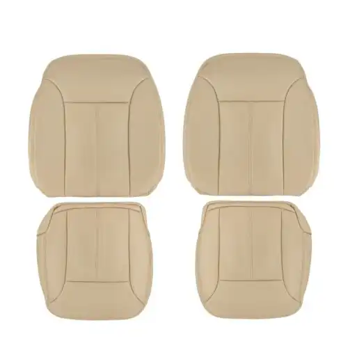 mercedes-benz-gl450-perforated-synthetic-leather-2010-2012-cashmere-front-driver-and-passenger-top-and-bottom-oem-replacement-seat-cover Mercedes-Benz GL350 2007-2012 | OEM-Replacement Seat Cover