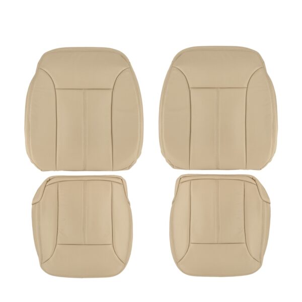 mercedes-benz-gl450-perforated-synthetic-leather-2010-2012-cashmere-front-driver-and-passenger-top-and-bottom-oem-replacement-seat-cover Mercedes-Benz GL350 2007-2012 | Funda de asiento de recambio OEM