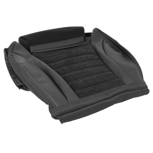 mercedes-benz-glc-cuir-avec-inserts-suede-2016-2021-noir-couverture-de-siège-de-remplacement-de-l'avant-passager-basse-oem Mercedes-Benz GLC-Class 2016-2021 | Housse de siège de remplacement OEM