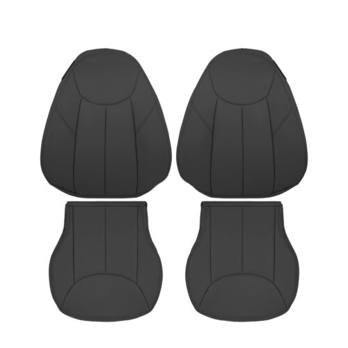 mercedes-benz-r230-sl500-cuir-perforé-2003-2007-noir-avant-conducteur-et-passager-top-et-bottom-oem-remplacement-de-siège Mercedes-Benz R230 SL500 2003-2007 - Housse de siège de remplacement OEM