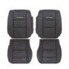 nissan-armada-platine-cuir-2010-2015-charcoal-avant-conducteur-et-passager-top-et-bottom-oem-replacement-seat-cover Nissan Armada Platinum 2010-2015 | Housse de siège de remplacement OEM