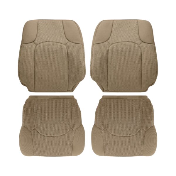 nissan-frontier-cloth-2005-2019-beige-avant-conducteur-et-passager-top-et-bottom-oem-replacement-seat-cover2 Nissan Frontier 2005-2021 - Housse de siège de remplacement OEM