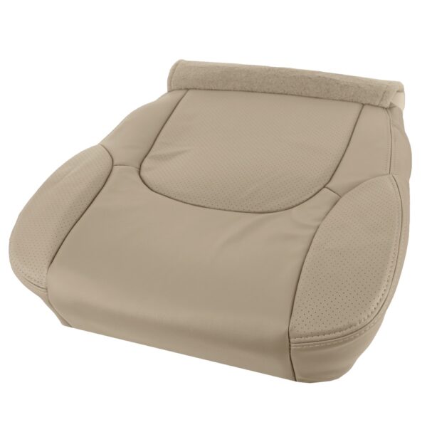nissan-frontier-perforated-leather-2005-2015-beige-front-driver-bottom-oem-replacement-seat-cover-2 Nissan Frontier 2005-2015 | Housse de siège de remplacement OEM