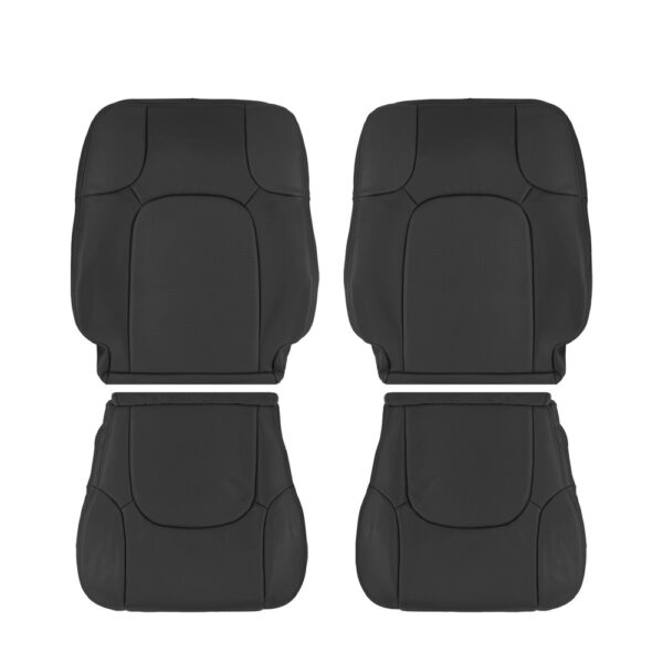 nissan-frontier-perforated-leather-2005-2015-graphite-front-driver-and-passenger-top-and-bottom-oem-replacement-seat-cover Nissan Frontier 2005-2015 | Housse de siège de remplacement OEM