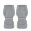 nissan-frontier-perforated-leather-2005-2015-steel-gray-front-driver-and-passenger-top-and-bottom-oem-replacement-seat-cover Nissan Frontier 2005-2015 | Housse de siège de remplacement OEM