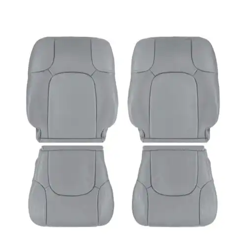 nissan-frontier-perforated-leather-2005-2015-steel-gray-front-driver-and-passenger-top-and-bottom-oem-replacement-seat-cover Nissan Frontier 2005-2015 | OEM-Replacement Seat Cover