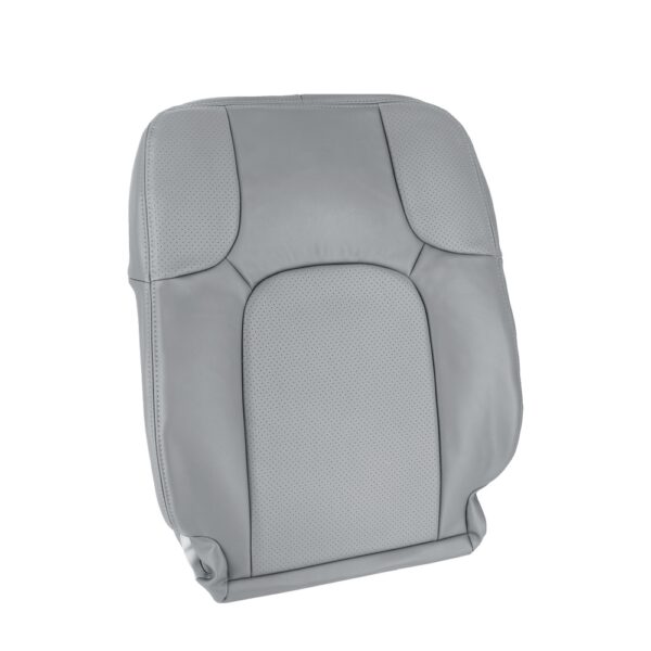 nissan-frontier-perforated-leather-2005-2015-steel-gray-front-passenger-top-oem-replacement-seat-cover-2 Nissan Frontier 2005-2015 | Housse de siège de remplacement OEM