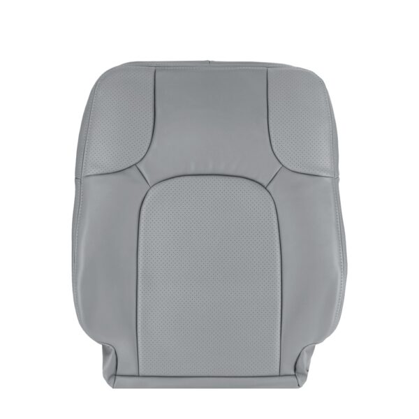 nissan-frontier-perforated-leather-2005-2015-steel-gray-front-passenger-top-oem-replacement-seat-cover Nissan Frontier 2005-2015 | Housse de siège de remplacement OEM