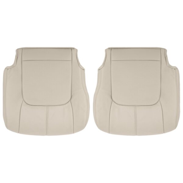 nissan-murano-perforated-leather-2008-2010-beige-front-driver-and-passenger-bottoms-oem-replacement-seat-cover Nissan Murano 2008-2010 - Housse de siège de remplacement OEM