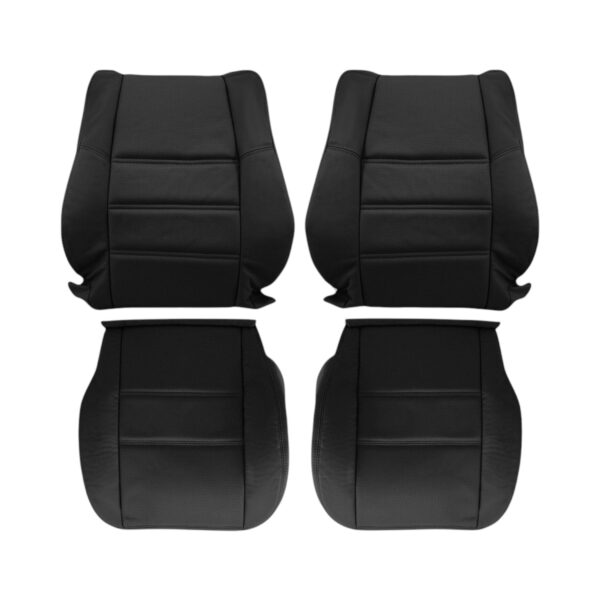 nissan-pathfinder-cuir perforé-1996-2004-noir-avant-conducteur-et-passager-top-et-bottom-oem-replacement-seat-cover2 Nissan Pathfinder 1996-2004 - Housse de siège de remplacement OEM