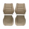 nissan-pathfinder-cuir perforé-1996-2004-tan-avant-conducteur-et-passager-top-et-bottom-oem-replacement-seat-cover2 Nissan Pathfinder 1996-2004 - Housse de siège de remplacement OEM