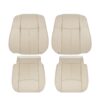 nissan-pathfinder-cuir perforé-2013-2020-almond-front-driver-and-passenger-top-and-bottom-oem-replacement-seat-cover Nissan Pathfinder 2013-2020 | Housse de siège de remplacement OEM