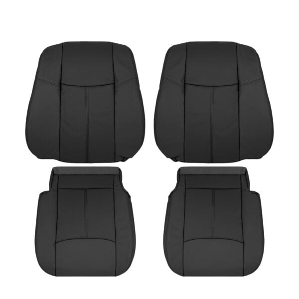 nissan-pathfinder-cuir-perforé-2013-2020-charcoal-front-driver-and-passenger-top-and-bottom-oem-replacement-seat-cover Nissan Pathfinder 2013-2020 | Housse de siège de remplacement OEM