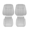 nissan-pathfinder-cuir perforé-2013-2020-gris-avant-conducteur-et-passager-top-et-bottom-oem-replacement-seat-cover Nissan Pathfinder 2013-2020 | Housse de siège de remplacement OEM