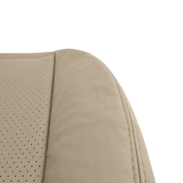 nissan-pathfinder-cuir-synthétique-perforé-1996-2004-tan-couverture-de-siège-avant-conducteur-ou-passager-top-close-view-oem-remplacement-de-siège Nissan Pathfinder 1996-2004 - Housse de siège de remplacement OEM