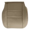nissan-pathfinder-cuir-synthétique-perforé-1996-2004-tan-front-passenger-bottom-oem-replacement-seat-cover-1 Nissan Pathfinder 1996-2004 - Housse de siège de remplacement OEM