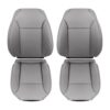 saab-9-3-leatherette-2006-gris-avant-conducteur-et-passager-top-et-bottom-oem-replacement-seat-cover Saab 9-3 2004-2012 - Housse de siège de remplacement OEM