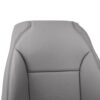 saab-9-3-leatherette-2006-gris-gris-avant-conducteur-ou-passager-couverture-de-siège-oem-de-remplacement-top-close-view Saab 9-3 2004-2012 - Housse de siège de remplacement OEM