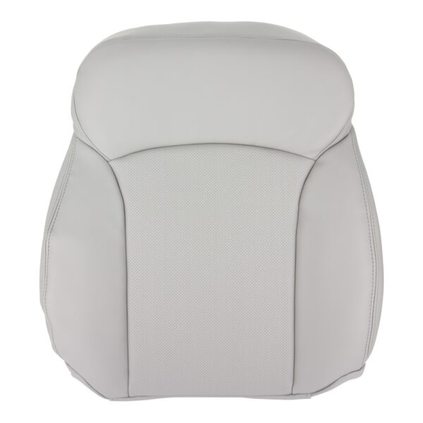 subaru-forester-piel-2104-2016-platino-gris-pasajero-anterior-parte-superior-vista-exterior-oem-cubreasientos-de-reemplazo Subaru Forester 2014-2016 | Funda de asiento de recambio OEM