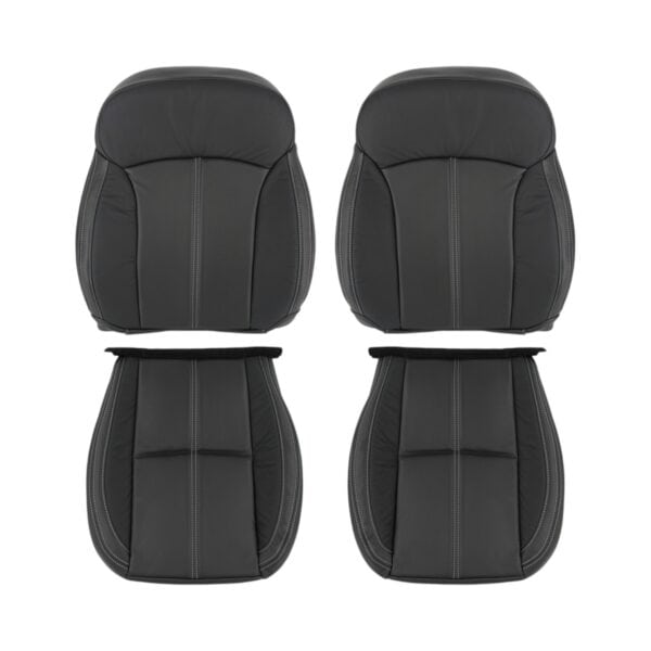 subaru-forester-perforated-leather-2017-2018-negro-conductor-y-pasajero-top-and-bottom-oem-replacement-seat-cover2 Subaru Forester 2017-2018 | Funda de asiento de recambio OEM