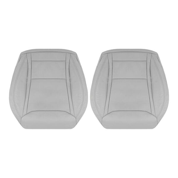 tesla-model-s-leather-2015-2016-gray-front-driver-and-passenger-bottoms-oem-replacement-seat-cover Tesla Model S 2015-2016 - Housse de siège de remplacement OEM