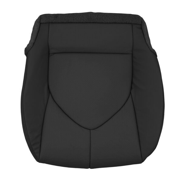 toyota-highlander-cuir perforé-2020-2024-noir-couverture-de-siège-oem-de-remplacement-de-l'avant-du-conducteur-au-bas-oem Toyota Highlander 2020-2024 | Housse de siège de remplacement OEM