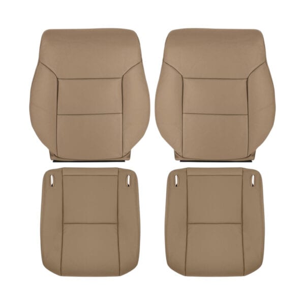toyota-sienna-cuir-1998-2003-oak-avant-conducteur-et-passager-haut-et-bas-oem-remplacement-siège2 Toyota Sienna 1998-2003 - Housse de siège de remplacement OEM
