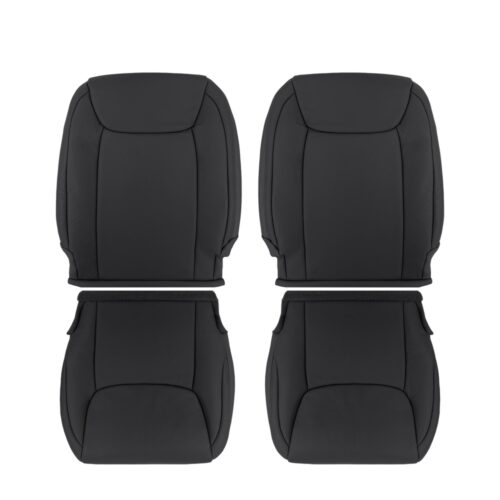 toyota-sienna-cuir-2004-2010-noir-avant-conducteur-et-passager-haut-et-bas-oem-remplacement-de-siège Toyota Sienna 2004-2010 - Housse de siège de remplacement OEM