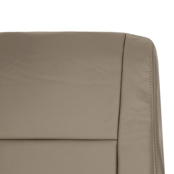 toyota-tundra-leather-2007-2013-sand-beige-front-driver-or-passenger-top-close-view-oem-replacement-seat-cover Toyota Tundra SR5 2007-2013 - Housse de siège de remplacement OEM