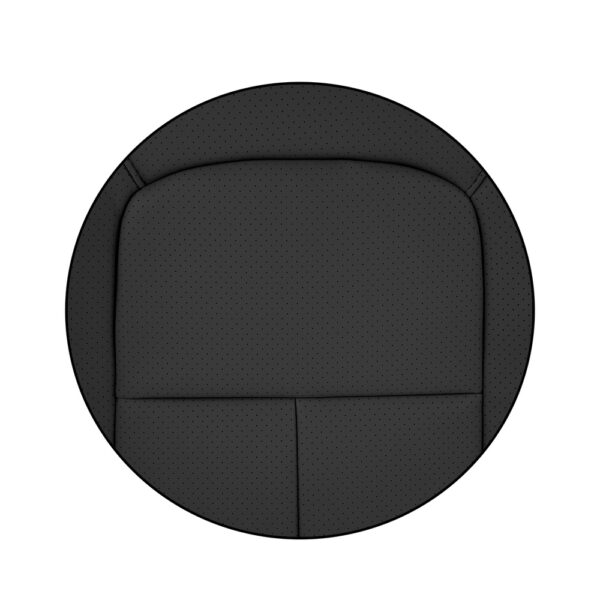 volvo-s80-perforated-leather-2009-2013-anthracite-front-driver-or-passenger-bottom-close-view-oem-replacement-seat-cover Volvo S80 2009-2016 | OEM-Replacement Seat Cover